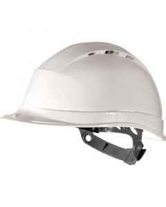 Deltaplus Réglage manuel du casque de sécurité QUARTZ1, blanc